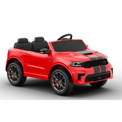 Vaikiškas elektromobilis Dodge Durango, Raudonas