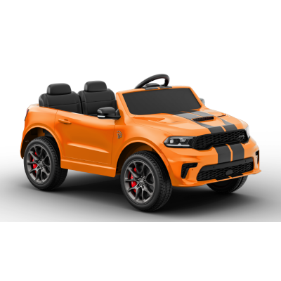 Vaikiškas elektromobilis Dodge Durango, Oranžinis