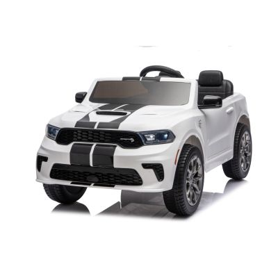 Vaikiškas elektromobilis Dodge Durango, Baltas