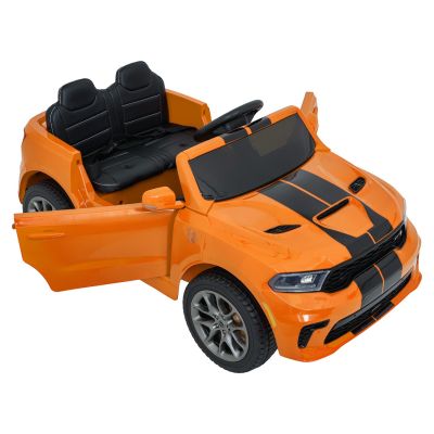 Vaikiškas elektromobilis Dodge Durango, Oranžinis - 11