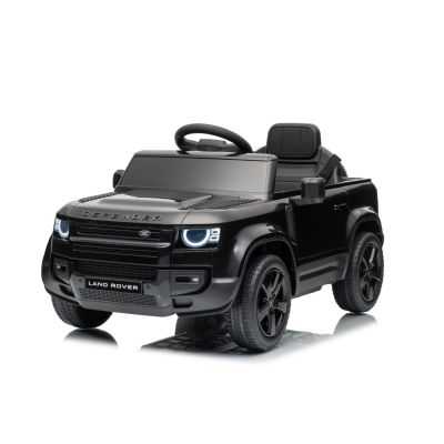 Vaikiškas elektromobilis Land Rover Defender, Juodas