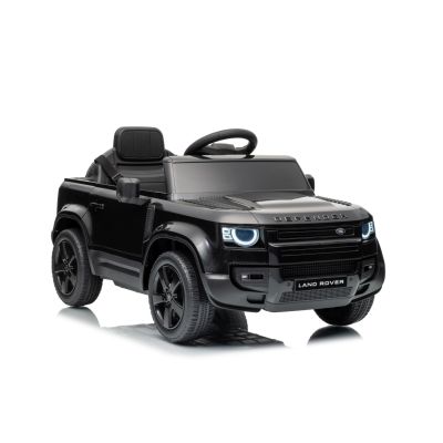 Vaikiškas elektromobilis Land Rover Defender, Juodas