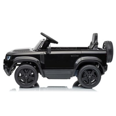 Vaikiškas elektromobilis Land Rover Defender, Juodas