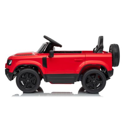 Vaikiškas elektromobilis Land Rover Defender, Raudonas
