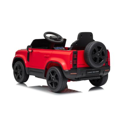 Vaikiškas elektromobilis Land Rover Defender, Raudonas