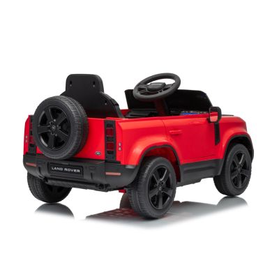 Vaikiškas elektromobilis Land Rover Defender, Raudonas