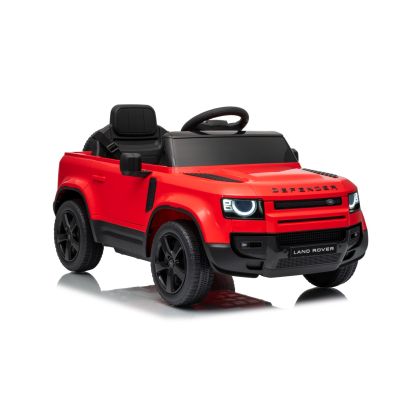 Vaikiškas elektromobilis Land Rover Defender, Raudonas