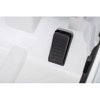 Vaikiškas elektromobilis Land Rover Defender, Baltas