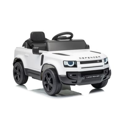 Vaikiškas elektromobilis Land Rover Defender, Baltas