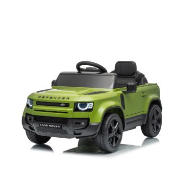 Vaikiškas elektromobilis Land Rover Defender, Žalias