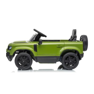 Vaikiškas elektromobilis Land Rover Defender, Žalias
