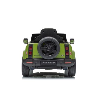 Vaikiškas elektromobilis Land Rover Defender, Žalias