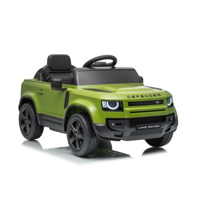 Vaikiškas elektromobilis Land Rover Defender, Žalias