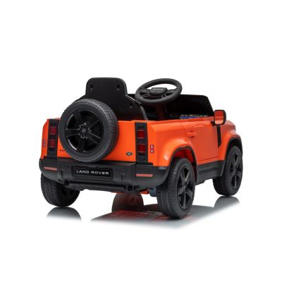 Vaikiškas elektromobilis Land Rover Defender, Oranžinis