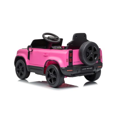Vaikiškas elektromobilis Land Rover Defender, Rožinis