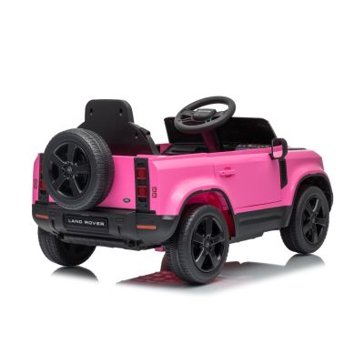 Vaikiškas elektromobilis Land Rover Defender, Rožinis