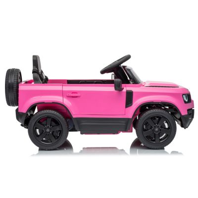 Vaikiškas elektromobilis Land Rover Defender, Rožinis