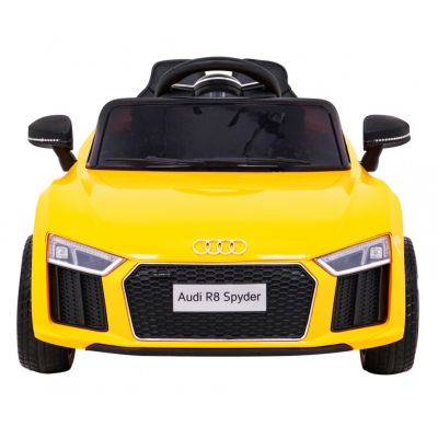 Vaikiškas Elektromobilis Audi R8, Geltonas