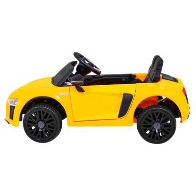 Vaikiškas Elektromobilis Audi R8, Geltonas