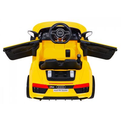 Vaikiškas Elektromobilis Audi R8, Geltonas