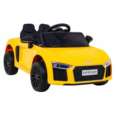 Vaikiškas Elektromobilis Audi R8, Geltonas
