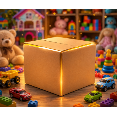 Žaislų pagal metus Mystery box paslaptinga dėžutė