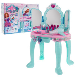 Blue Open Dressing Table + Accessories