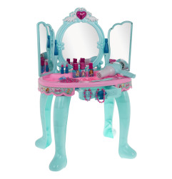 Blue Open Dressing Table + Accessories