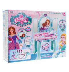 Blue Open Dressing Table + Accessories