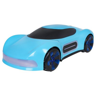 RC valdomas Automobilis su dūmų funkcija mėlynas