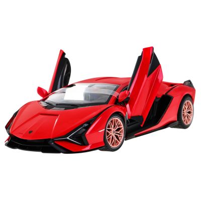 RC valdomas automobilis „Lamborghini Sian“ raudonas RASTAR