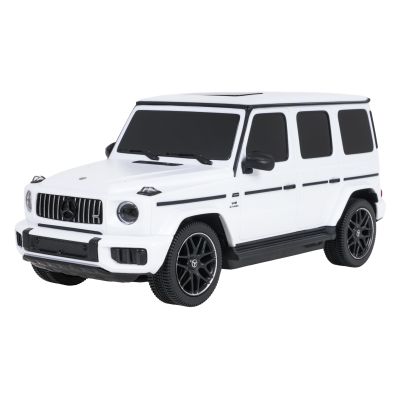 R/C valdomas automobilis 1:24 „Mercedes AMG G63“ baltas „RASTAR“