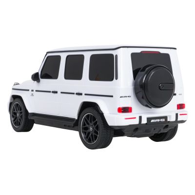 R/C valdomas automobilis 1:24 „Mercedes AMG G63“ baltas „RASTAR“