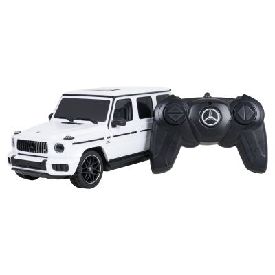R/C valdomas automobilis 1:24 „Mercedes AMG G63“ baltas „RASTAR“