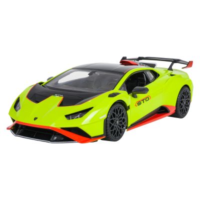 RC valdomas automobilis 1:14 „Lamborghini Huracan STO“ žalias „RASTAR“