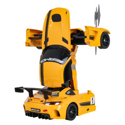 RC valdomas Automobilis robotas 1:14, „Mercedes-AMG GT3“ geltonas „RASTAR“ - 6