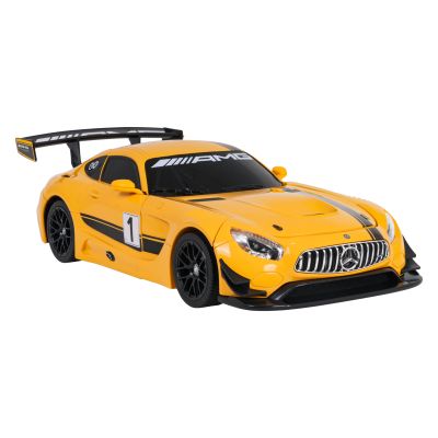 RC valdomas Automobilis robotas 1:14, „Mercedes-AMG GT3“ geltonas „RASTAR“ - 7