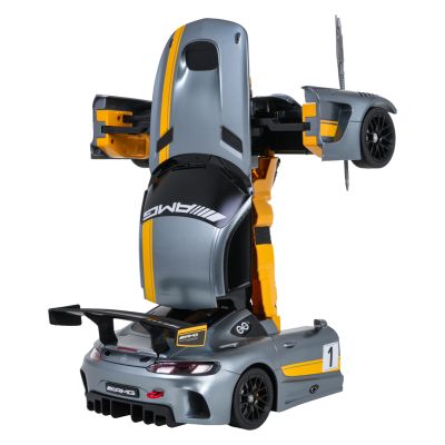 RC valdomas Automobilis robotas 1:14, „Mercedes-AMG GT3“ pilkas „RASTAR“ - 6