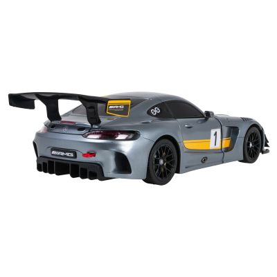 RC valdomas Automobilis robotas 1:14, „Mercedes-AMG GT3“ pilkas „RASTAR“ - 10