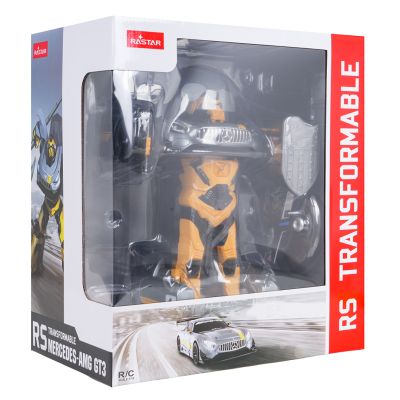 RC valdomas Automobilis robotas 1:14, „Mercedes-AMG GT3“ pilkas „RASTAR“ - 12