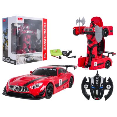 RC valdomas Automobilis robotas 1:14, „Mercedes-AMG GT3“, raudonas, „RASTAR“