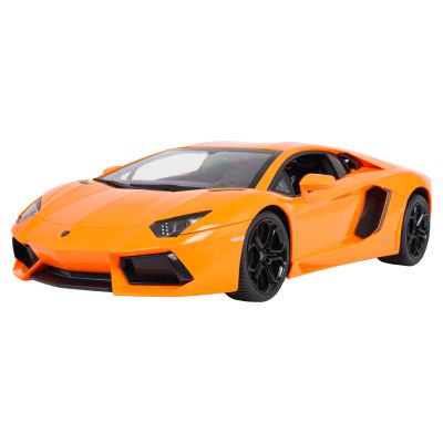 R/C automobilis 1:10 „Lamborghini Aventador“, oranžinis, „RASTAR“