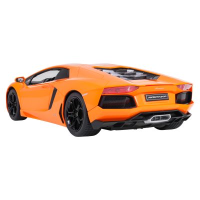 R/C automobilis 1:10 „Lamborghini Aventador“, oranžinis, „RASTAR“