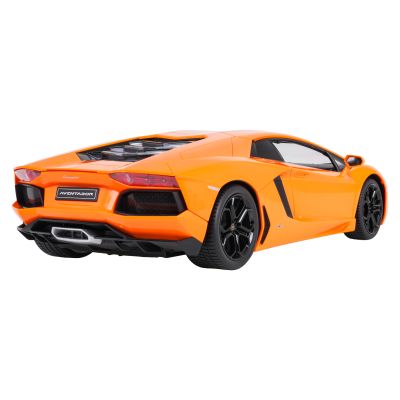 R/C automobilis 1:10 „Lamborghini Aventador“, oranžinis, „RASTAR“