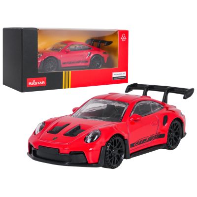 Metalinis automobilis 1:43 „Porsche 911 GT3 RS“ raudonas „RASTAR“