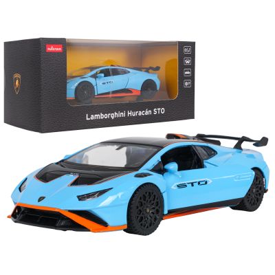 Metalinis automobilis 1:32 „Lamborghini Huracan STO“ mėlynas „RASTAR“