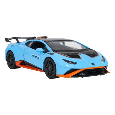 Metalinis automobilis 1:32 „Lamborghini Huracan STO“ mėlynas „RASTAR“ - 2