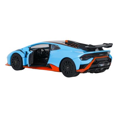Metalinis automobilis 1:32 „Lamborghini Huracan STO“ mėlynas „RASTAR“ - 4