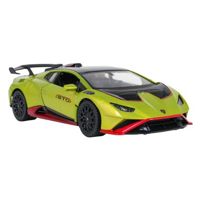 Metalinis automobilis 1:32 „Lamborghini Huracan STO“ žalias „RASTAR“ - 2