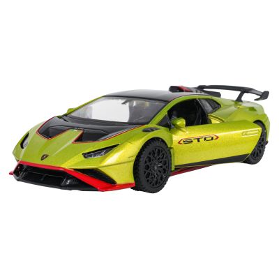 Metalinis automobilis 1:32 „Lamborghini Huracan STO“ žalias „RASTAR“ - 3